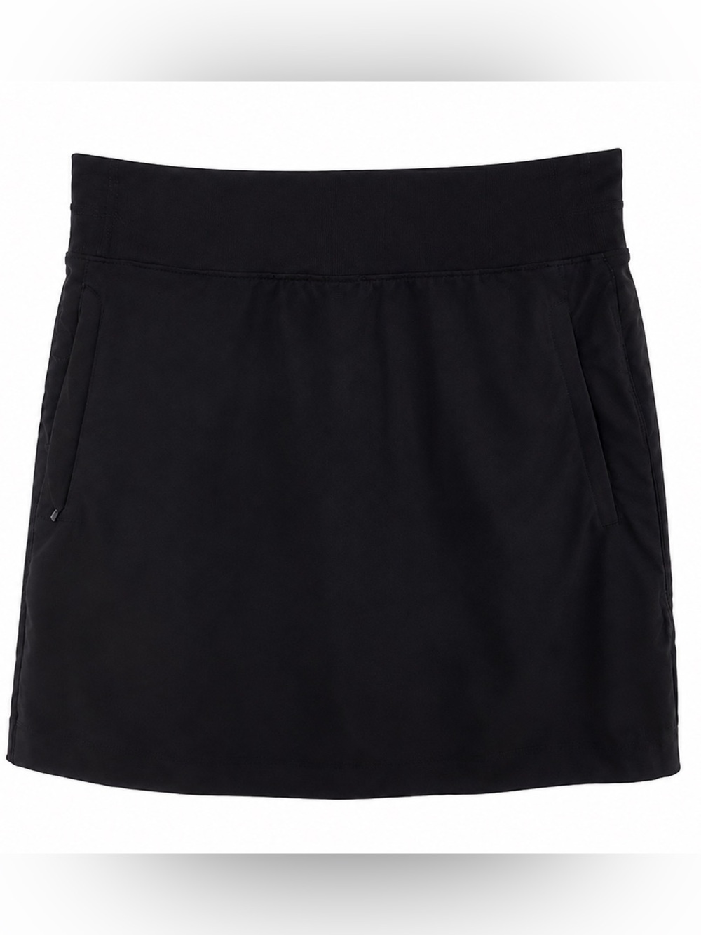 Athleta Black Athletic Skort Size 2 with Pockets Activewear